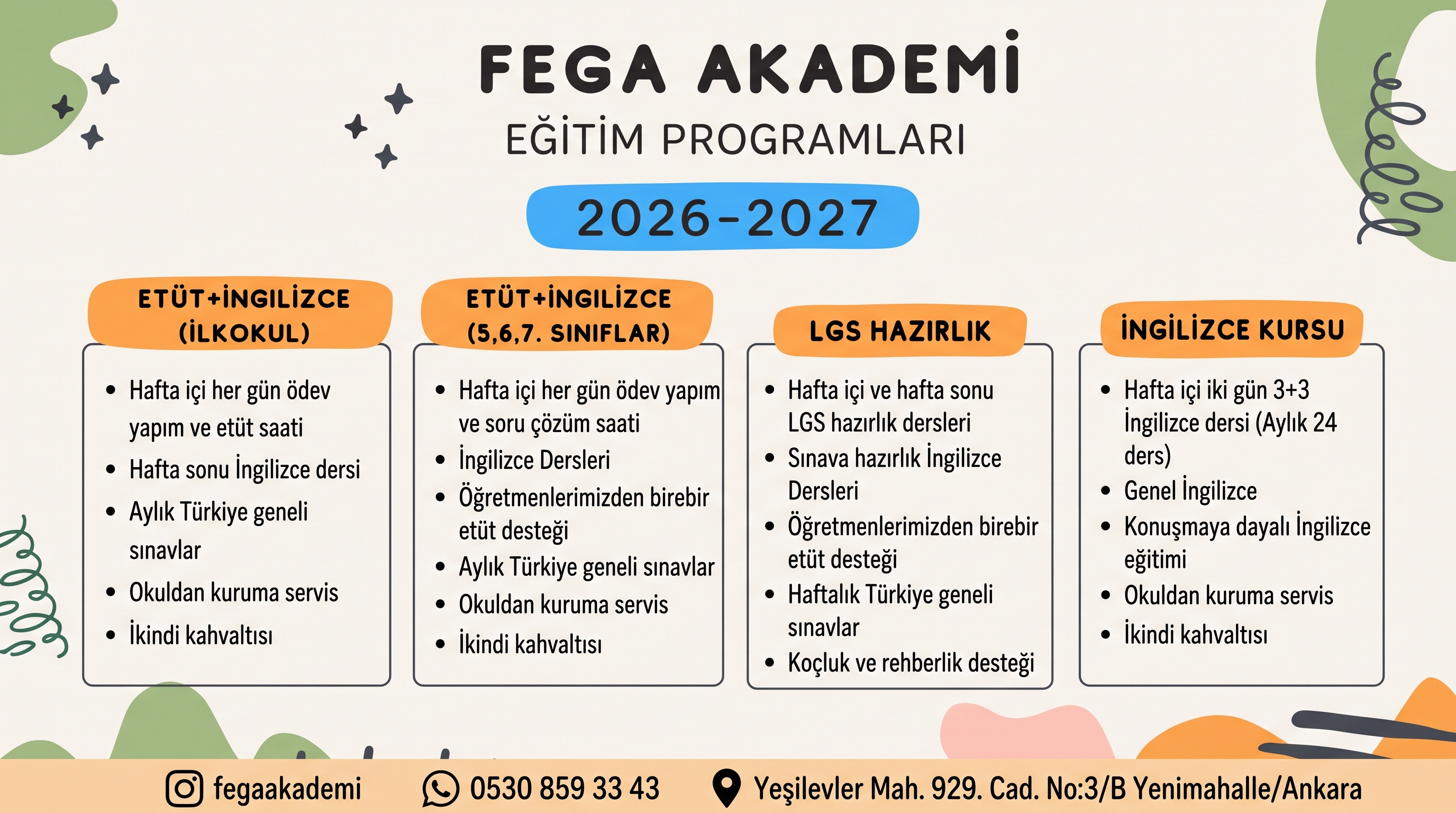 FEGA Akademi duyuru 4